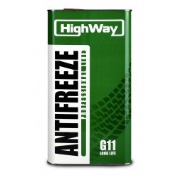 HighWay антифриз -40 Long Life G11 зел 5кг (уп. 4)