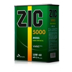 ZIC 5000 10w40 диз. п/с 1л (уп. 12)