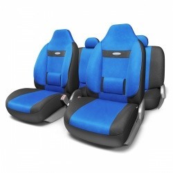 Чехлы универс. COMFORT COM-1105H BK/BL черн/син (M)