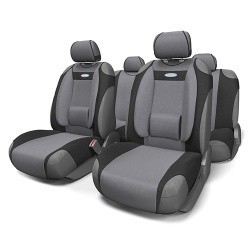 Чехлы универс. майки COMFORT COM-905T BK/D.GY черн/т.сер