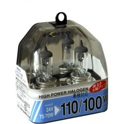 Лампа Koito P0591 H4 24V 75/70W (110/100W) 2шт.пласт.уп.