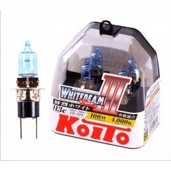 KOITO Whitebeam лампочка H3С 12V 55W 100W, 2шт пласт.уп.