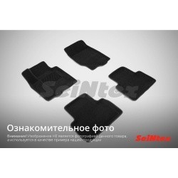 Комплект ковриков 3D MITSUBISHI OUTLANDER II черные