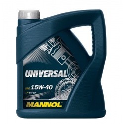 MANNOL 15w40 Universal минер. 5л (уп.4)