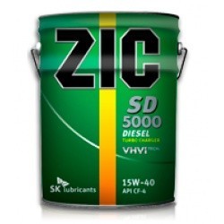 ZIC 5000 SD 15w40 20л