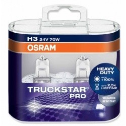 OSRAM лампочка H3 (70) PK22s+100% TRUCKSTAR PRO (евробокс, 2шт)