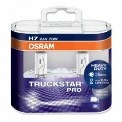 OSRAM лампочка H7 (70) PX26d+100% TRUCKSTAR (евробокс, 2шт) 24V