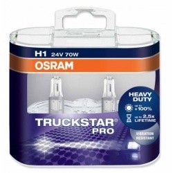 OSRAM лампочка H1 24V 70W TRUCKSTAR PRO 2 шт.