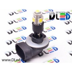 Автолампа светодиодная H27 881-5 SMD 5050 Dled