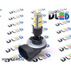 Автолампа светодиодная H27 881-9 SMD 5050 Dled