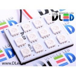 Светодиодная панель 12 Led SMD 5050 Красный Dled