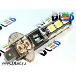 Автолампа светодиодная H1-13 SMD 5050 Black Dled