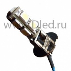 Автолампа светодиодная H3-9 SMD 5050 Dled