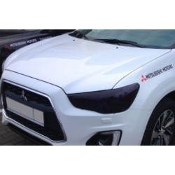 Защита фар Mitsubishi ASX. 10> темный