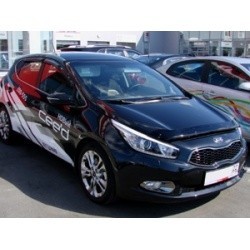 Дефлектор капота KIA CEED 2012> темный