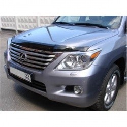 Дефлектор капота LEXUS LX570 темный