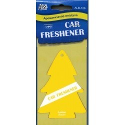 Ароматизатор Car Freshener Лимон подвесной картонный