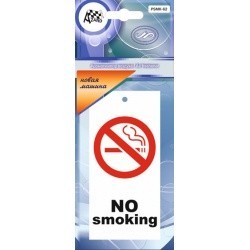 Ароматизатор No Smoking Новая машина подвесной картонный