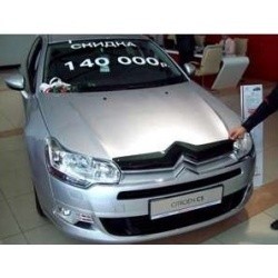 Дефлектор капота CITROEN С5, 2008> темный