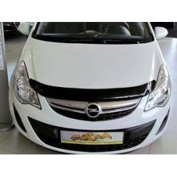 Дефлектор капота OPEL CORSA D 06> темный