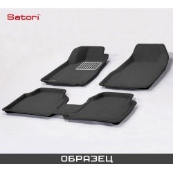 Коврик текстильный Honda Civic 4D Sed 12> Satori чер. (с мет. подп.)