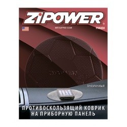 Коврик противоскользящий Zipower PM6604 футбольный мяч прозрачный