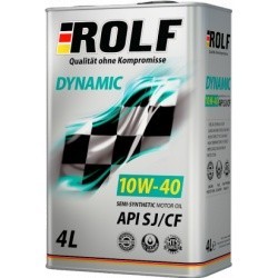 ROLF Dynamic 10w40 SJ/CF п/с 4л