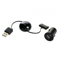 Зарядка для iPhone 4/4S Wine iPhone USB Charger Wine регулируемый, черный