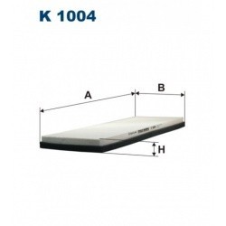 FILTRON фильтр салонный VW PASSAT 97-00, AUDI A4 9