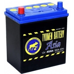 Аккумулятор 40 Ач TYUMEN BATTERY ASIA (узкие клеммы)