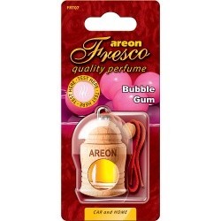 Ароматизатор деревянный с флаконом  AREON FRESCO Bubble Gum/блок