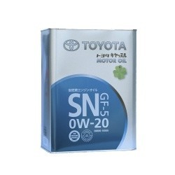 Масло TOYOTA Castle Motor Oil SN/CF 0w20 4L