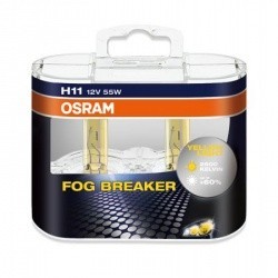 OSRAM лампочка 12V H11 55W FOG  BREAKER (евробокс 2шт)