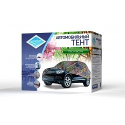 Тент автомобильный Лес (классик) 4х4 XL-Аригон черн.-коричн. Автопилот