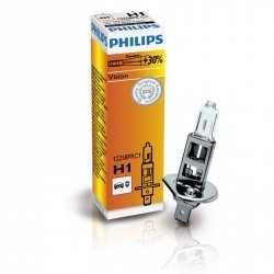 PHILIPS лампочка H1 (55) P14.5s+30% PREMIUM 12V