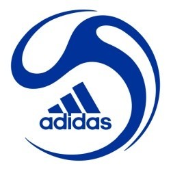 Наклейка автомобильная Adidas 19х17