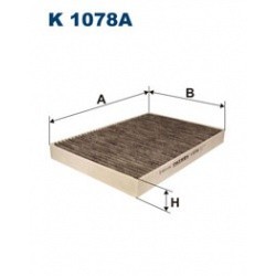 FILTRON фильтр салонный угольный AUDI A4 01-08, A6