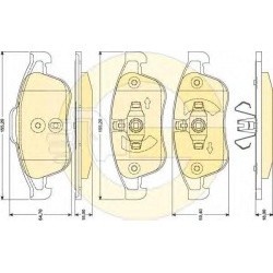 CTR колодки тормозные П RENAULT Fluence, Megane III, Scenic III, Duster 1.6-2.0 05-