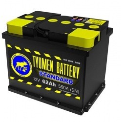 Аккумулятор 62 Ач TYUMEN BATTERY Standart