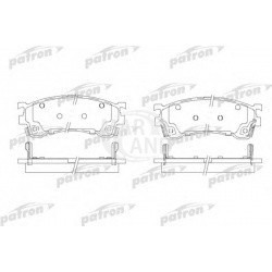 PATRON колодки тормозные П MAZDA 626 GE 91-, MX-6 91-, Xedos-6 92-, 323 BJ 1.8D 98-