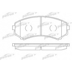 PATRON колодки тормозные П MITSUBISHI Pajero III/IV (V6/V7/V8/V9) 00- (кроме V9 3.2DI-D/3.8), Grandi