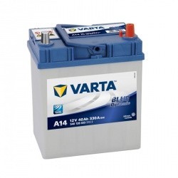 Аккумулятор 40 Ач обр.п. Varta Blue Dynamic (asia)  (узкие клеммы)