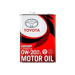 Масло TOYOTA Motor Oil SN/CF 0w20 4L