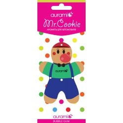 Ароматизатор бумажный CK-202 Mr3 Cookie Bubble Gum