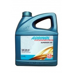 Addinol Superior 0w40 4л