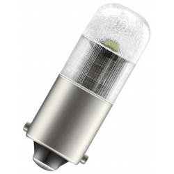 OSRAM лампочка д/с T4W LED4000K 12V BA9S 1W 2 шт.