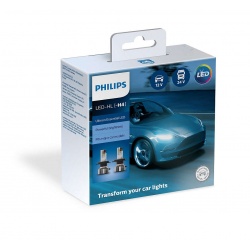 Philips Светодиод 12-24V H4 (6500 K) 22/22W P43t Canbus (2 шт., картон) Ultinon Essential